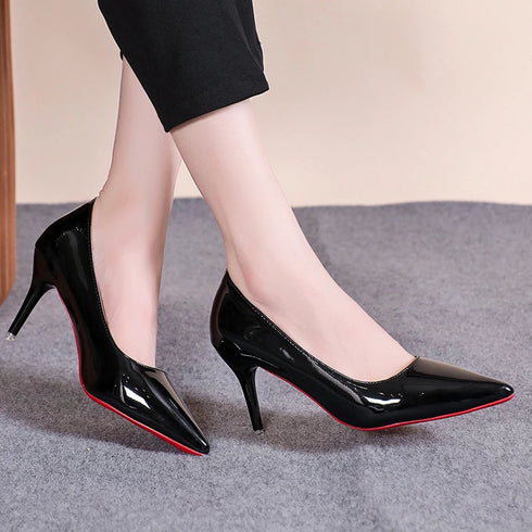 Elegant Pointed Toe Stiletto Pumps for Women - Office and Career Essentials
